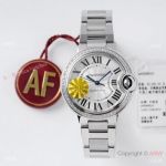 AF Factory Swiss Made Ballon Bleu Cartier NH05 Watch 33mm Dimaond-set